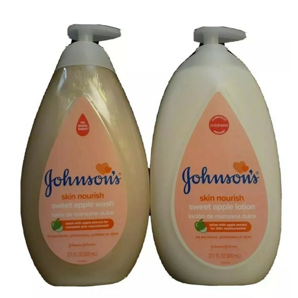 johnson and johnson sweet apple lotion